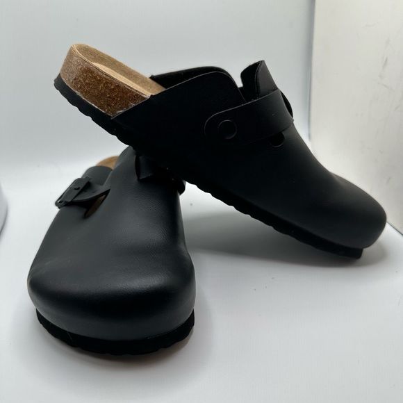 CUSHIONAIRE Womens Clog 8 WIDE BLACK - Picture 6 of 7